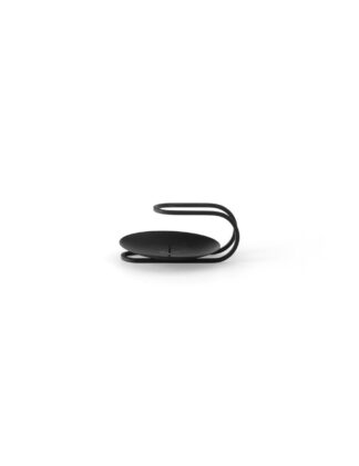 Audo Copenhagen - Clip lysestage, sort - H5 cm.