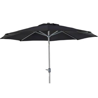 Brafab, Andria Parasol 300 cm sort