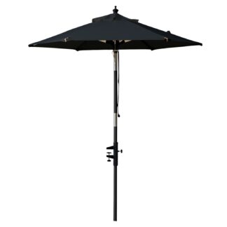 Cinas, 180 cm Balkon parasol sort