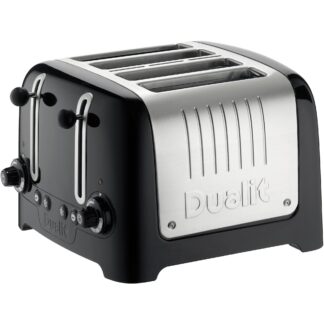 Dualit 4 slots Lite toaster, sort