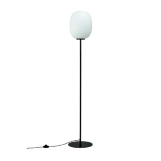 Dyberg Larsen DL39 Gulvlampe Opal/Sort