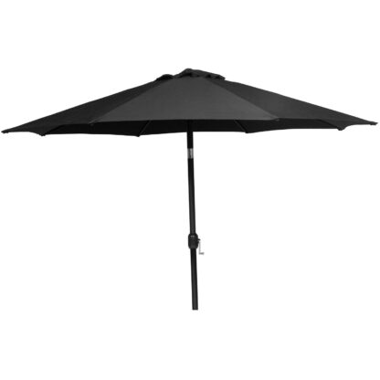 Hillerstorp, Parasol 300 cm sort aluminium