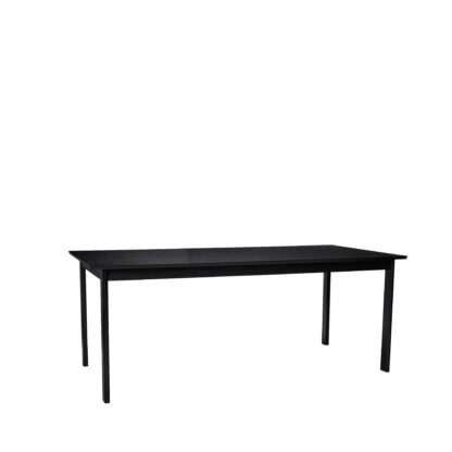 Hübsch - Dapper spisebord, sort - 195x95cm