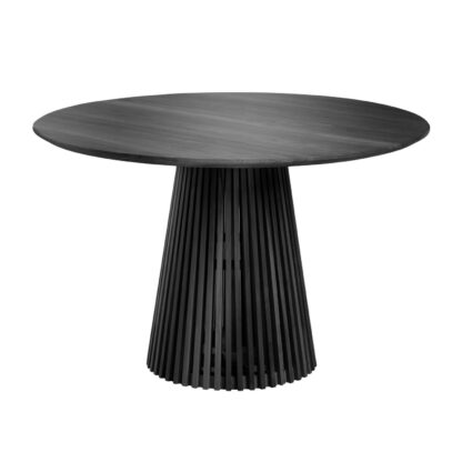 LAFORMA Jeanette spisebord, rund - sort mindi træ (Ø120)