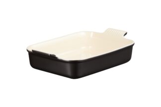 Le Creuset ovnfast fad 32 cm Sort