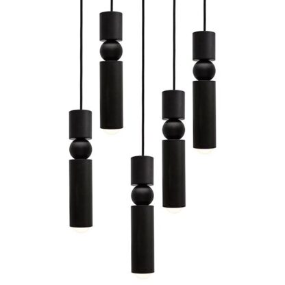 Lee Broom Fulcrum Pendel 5 Stk Mat Sort