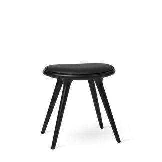 Mater Low Stool Skammel Sort Bøg