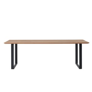 Muuto 70/70 Havebord - Sapele Mahogni/Antracit Sort