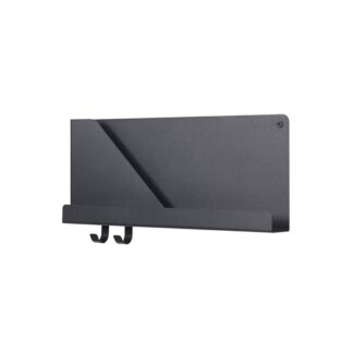 Muuto Folded Hylde 22x51 cm - Sort