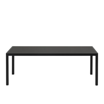 Muuto Workshop Spisebord 200x92 cm - Sort/Sort