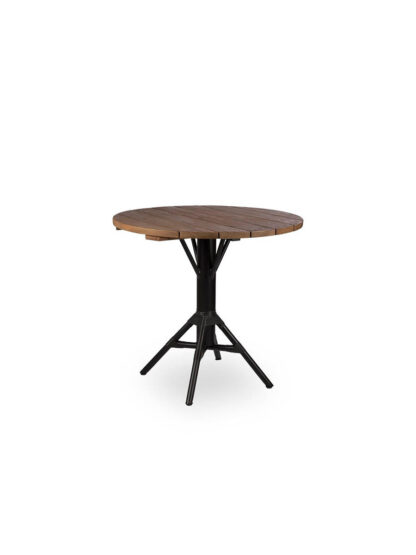 Nicole Cafébord Ø80 fra Sika-Design (Black)