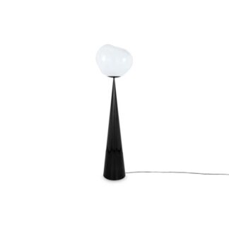 Tom Dixon Melt Cone Fat Gulvlampe Opal/Sort