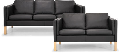 Tranekær Sofa Sæt 2+3 Pers Sofa I Okselæder