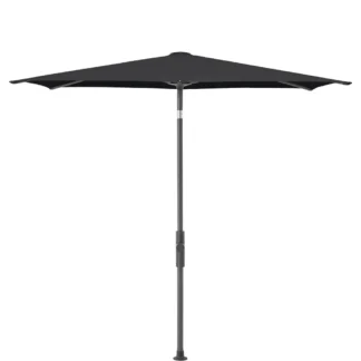 Glatz, Twist parasol 210x150 cm anthracite Kat.5 615 Black