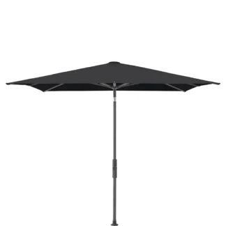 Glatz, Twist parasol 240x240 cm anthracite Kat.5 615 Black