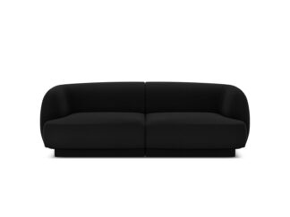 MICADONI Velvet Sofa, "Miley", 2 Seats, 190x90x70