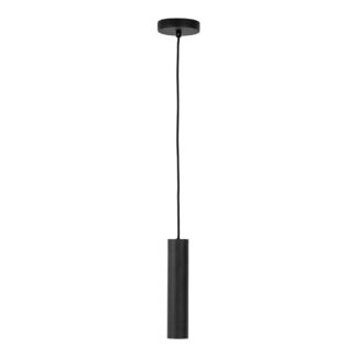 Paris Pendel - Lampe, Sort, Stofledning På 120 Cm