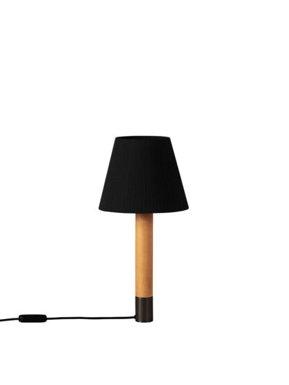 Básica M1 Bordlampe fra Santa and Cole ( Black ribbon, Bronze)