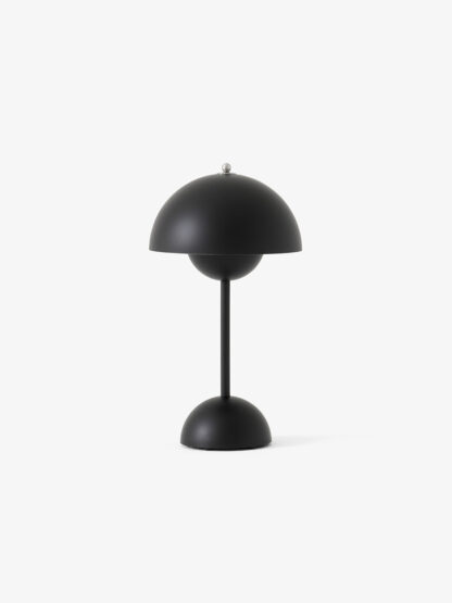 Flowerpot Portable VP9 Bordlampe af Verner Panton (Matt black)