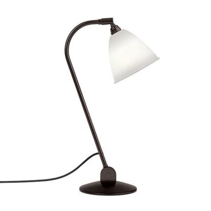 GUBI Bestlite BL2 Bordlampe Sort Messing & Porcelæn