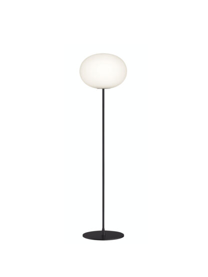 Glo-Ball F, Black Gulvlampe fra Flos (F1: Ø: 330 x H: 1350 mm)