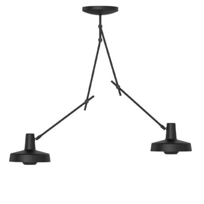 Grupa Products Arigato Loftlampe Dobbelt - Sort