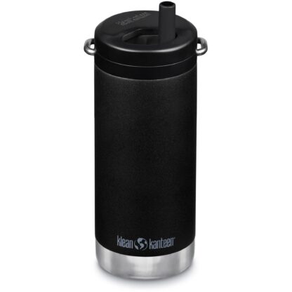 Klean Kanteen Isoleret Termoflaske TKWide 355 ml med Twist Cap, sort