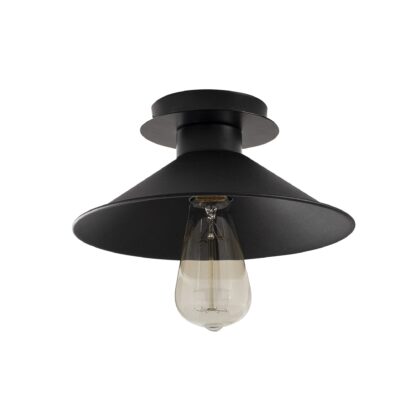 LUMI Agrigento loftlampe - sort metal