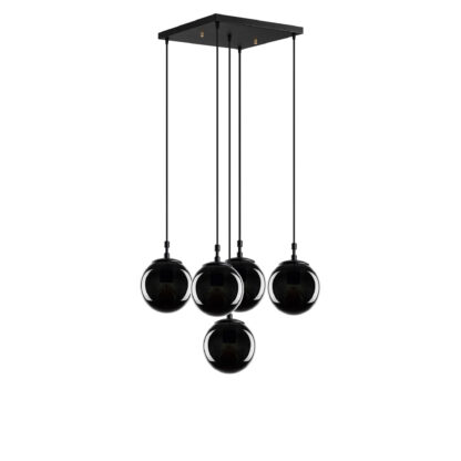 LUMI Cuenca loftlampe - sort metal