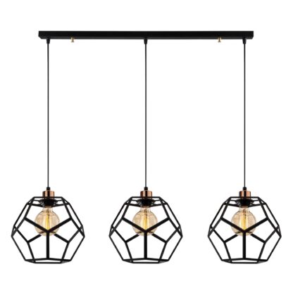 LUMI Pesqueira loftlampe - sort metal