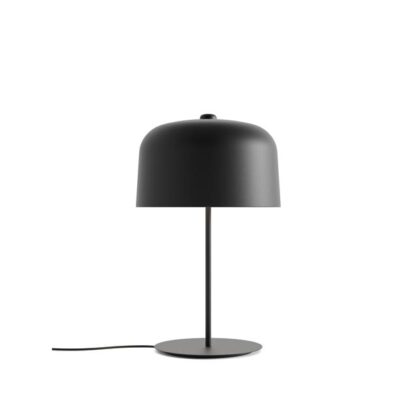 Luceplan Zile Bordlampe Ø40 Mat Sort