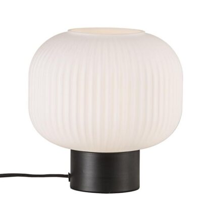 Nordlux Milford Bordlampe Sort/Opal