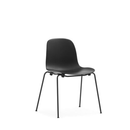 Normann Copenhagen Form Stacking Spisebordsstol Sort