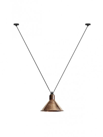 Nr. 323XL Loftlampe fra Lampe Gras (Rå kobber)