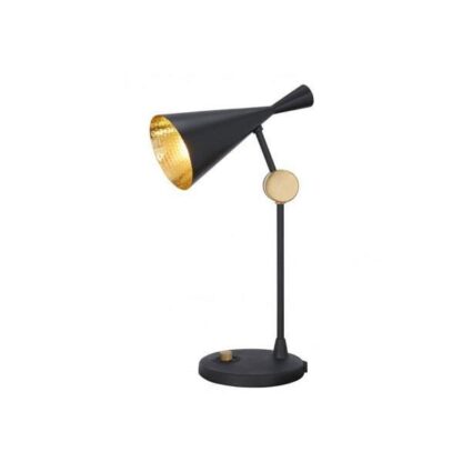 Tom Dixon Beat Bordlampe Sort & Messing