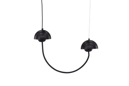 VIND COLLECTION Lyckorna loftlampe - sort jern