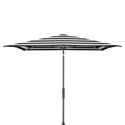 Glatz, Twist parasol 240x240 cm anthracite Kat.5 810 Black Stripe