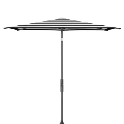 Glatz, Twist parasol 250x200 cm anthracite Kat.5 810 Black Stripe